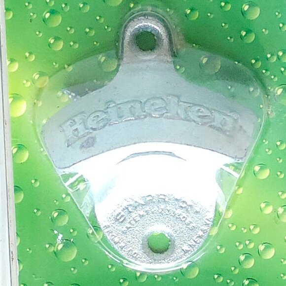 OFFICIAL Heineken Wall Mounted Bottle Opener BNIP SEALED - Picture 3 of 3